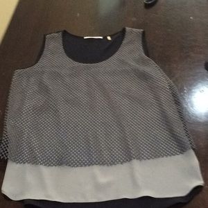 T Tahari tei color top